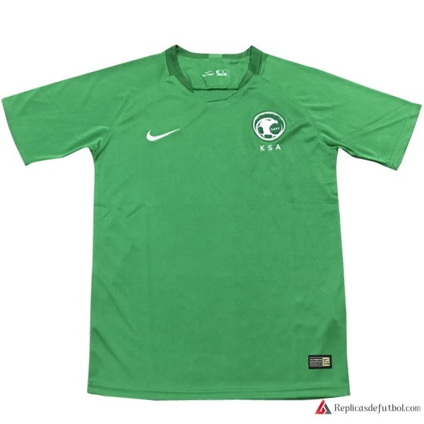 Camiseta Seleccion Arabia Saudita Segunda equipación 2018 Verde